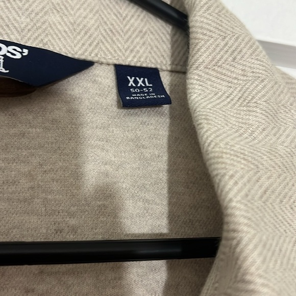 Lands End Herringbone shirt jacket - Picture 5 of 12
